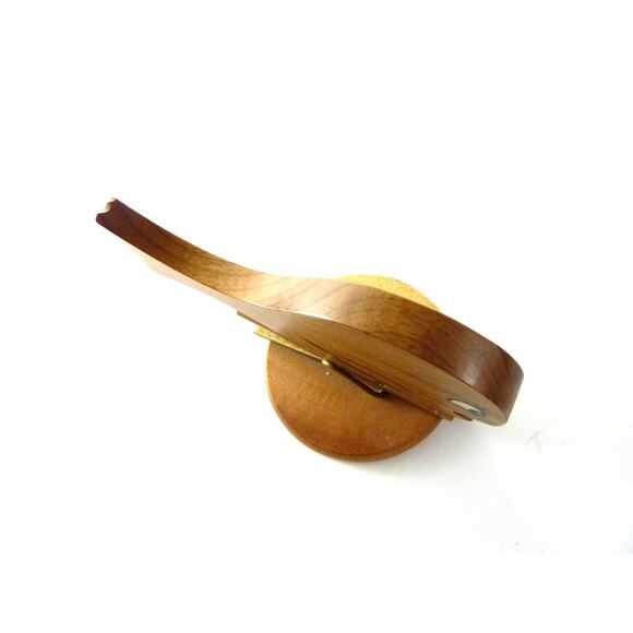 Vintage Office Decor Wood Whale Note Clip Desk Cute Ocean Theme - Picture 4 of 4